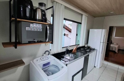 Jardim Iririu Apartment | Furnished loft close to In the center with private garage.