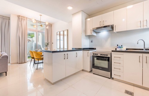 Dubai Ski Chalet | Furnished 3BR Townhouse, Just Minutes’ Drive from Al Marmoom Heritage Village