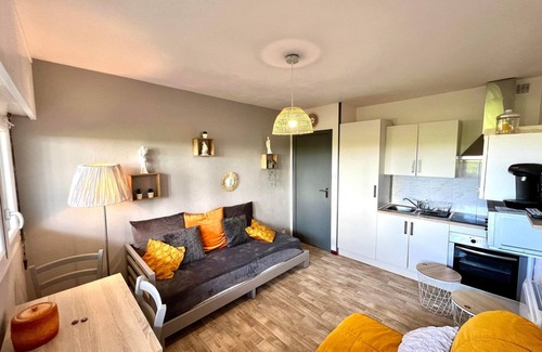 Le Barcares Apartment | FURNISHED STUDIO 150 METERS FROM THE BEACH. PER NIGHT OR PER MONTH