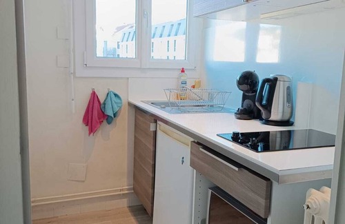 Aix-les-Bains City Center Apartment | Furnished studio downtown with parking & balcony