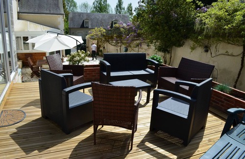 Nazelles-Negron House | Gîte de la Merluchette with indoor swimming pool - 4 stars