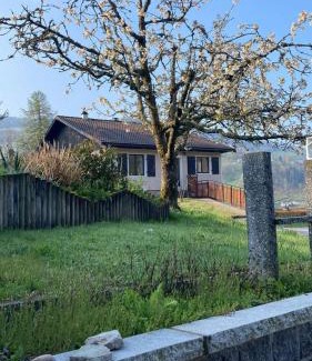 La Bresse House | Gîte Le Pingu - spacieux, calme, plein sud - cabine sauna - 8 personnes