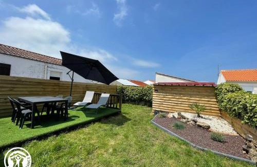 Beauvoir-sur-Mer House | Gîte romantique avec spa et jardin à 1 km de l'Atlantique, proche Noirmoutier et plages - FR-1-426-554