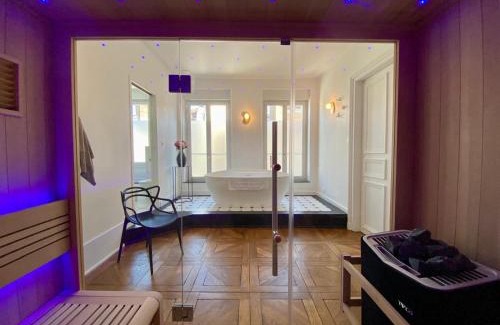 Epinal Apartment | Gîte Vosges en Ville luxueux appartement Duplex avec sauna espace bien être au centre d'Epinal