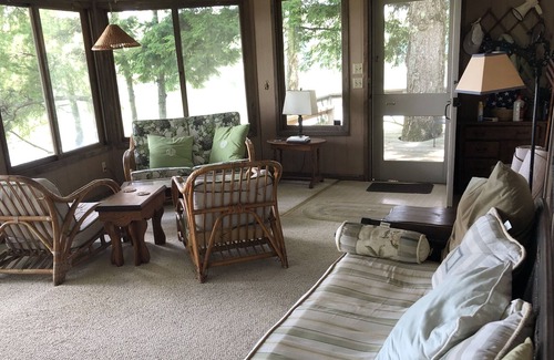 Galway Cabin | Galway Lake waterfront cabin with exceptional sunset views.