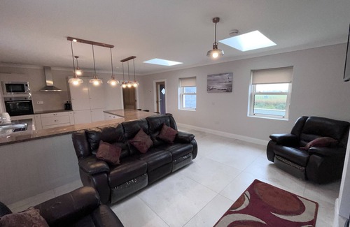 County Galway House | Galway: New Athenry House overlooking The fields o