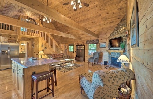 Hays Cabin | Game Room + Mtn Views: Family Blue Ridge Retreat