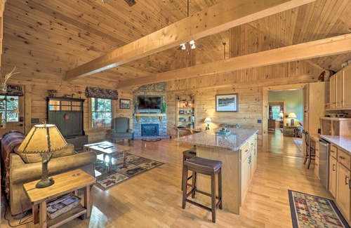 Hays Cabin | Game Room + Mtn Views: Family Blue Ridge Retreat