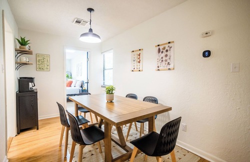 Central Oklahoma City House | Gameroom/Fireplace/Bar/Backyard/Pet Friendly- Home in Adventure District of OKC