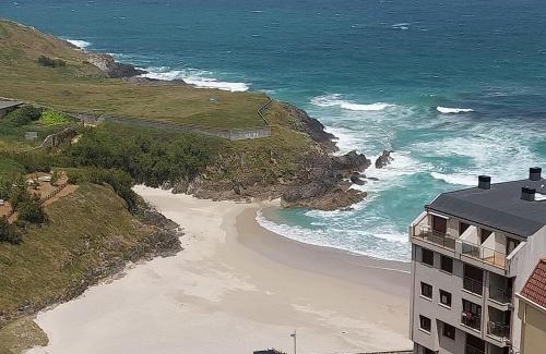 Malpica de Bergantinos Apartment | GARA MALPICA, terraza al mar