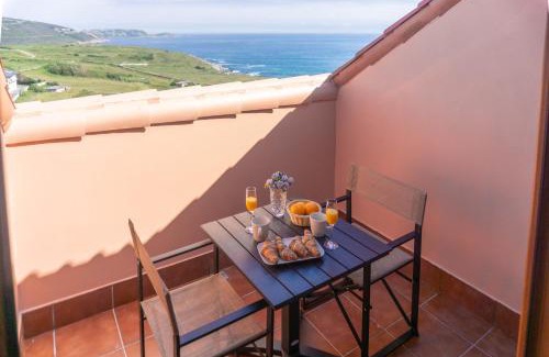 Malpica de Bergantinos Apartment | GARA MALPICA, terraza al mar