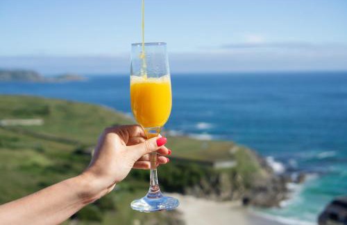 Malpica de Bergantinos Apartment | GARA MALPICA, terraza al mar
