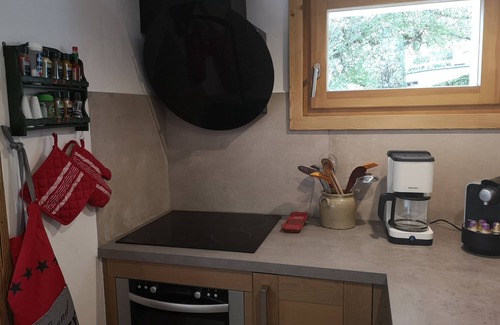Saint-Gervais-les-Bains Apartment | Garden apartment in chalet. Superb views.