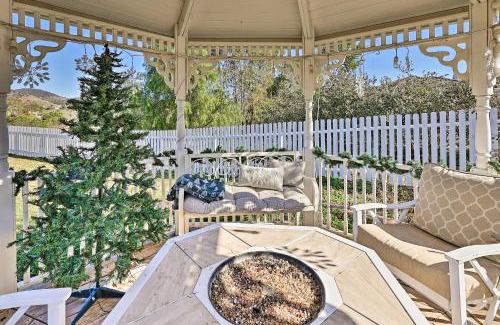 Fallbrook House | Garden, Gazebo and Fire Pit Fallbrook Home!