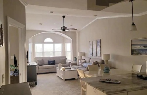 Carolina Yacht Landing Apartment | Gated Family 3br Waterview 5-7min drive to Beach!