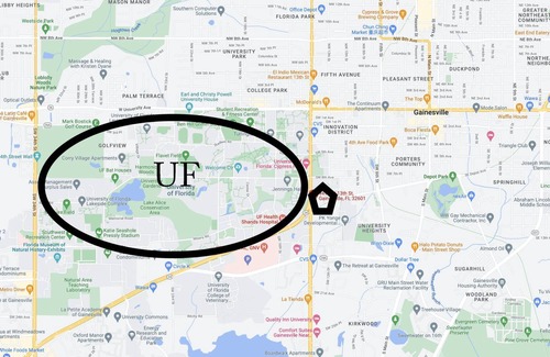 University Heights House | Gator Game Homes -Sleep 26, Plenty of Parking and Yard Space