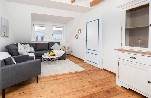 Tinnum Apartment | Gemütliche 3-zimmerwohnung im Obergeschoss auf ca. 65 m², für bis zu 5 Personen