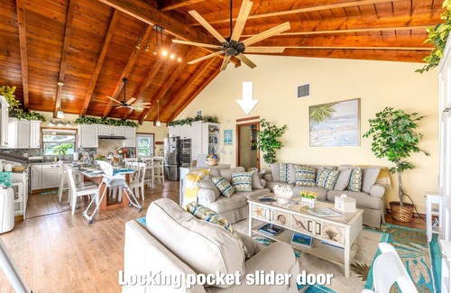 Stuart House | Gemini Beach: 7 BR/4.5BA FL Beach House on 2 beaches, 2 Heated Pools + Dock!