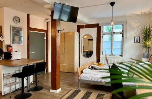 Innenstadt Apartment | Geräumiges Studio in der Altstadt mit Küche & Kingsize Bett Come In