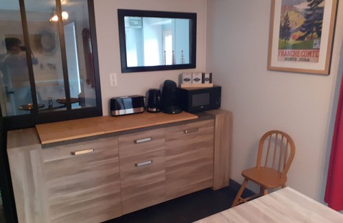 Verrieres-de-Joux Apartment | Gîte des Hauts Sapins 4* - 4 pers. An ideal location and a soothing atmosphere.