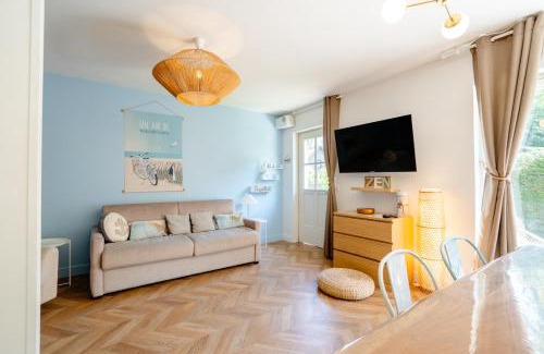 Saint-Josse Apartment | Gite La Goutte d'eau - Baby foot - 6 personnes LITS King & Queen size - Terrasse Vue étang