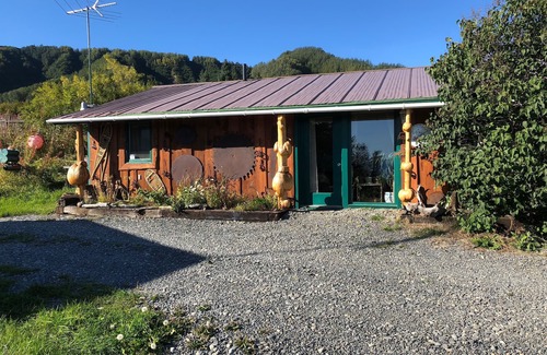 Homer House | Glacier View Cabin with Spectacular Views of Grewingk Glacier and Kachemak Bay
