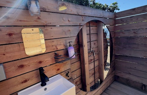 Kalispell Cabin | Glamping Near Glacier & Whitefish, 80 Acres, River Access, Mtn Views: Tent C5