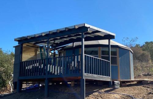 Valley Center House | Glamping-Sky Dome Yurt-Tiny House-2 modern composting toilet