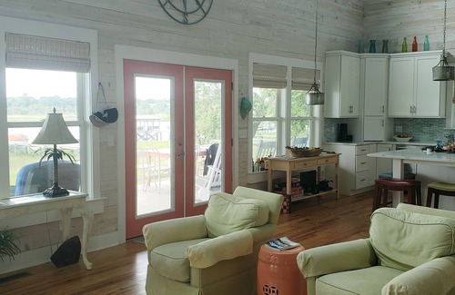 Isle of Palms House | Goat Island home on the Intracoastal Waterway w/Dock. BOAT ACCESS ONLY!