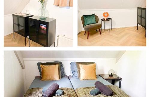 Ewijk House | Goldenescape 6P Vip huis met Royale tuin en hottub 110