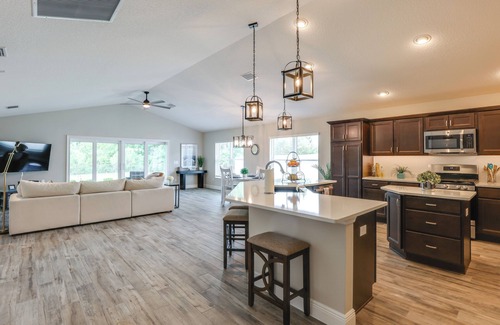 Wildwood House | Golf Cart & Preserve View: The Villages Retreat!