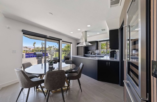 La Quinta House | Golf Course-Front Views, Pool + Hot Tub, Modern Oasis | Edgy House by AvantStay