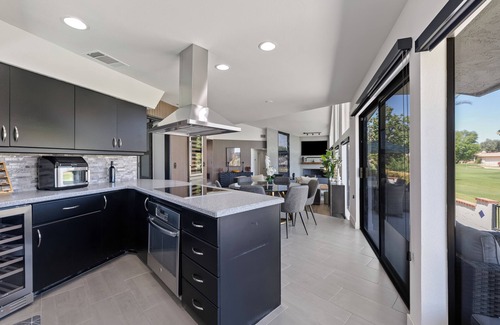 La Quinta House | Golf Course-Front Views, Pool + Hot Tub, Modern Oasis | Edgy House by AvantStay