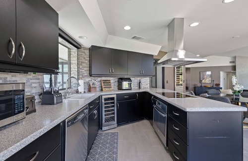 La Quinta House | Golf Course-Front Views, Pool + Hot Tub, Modern Oasis | Edgy House by AvantStay