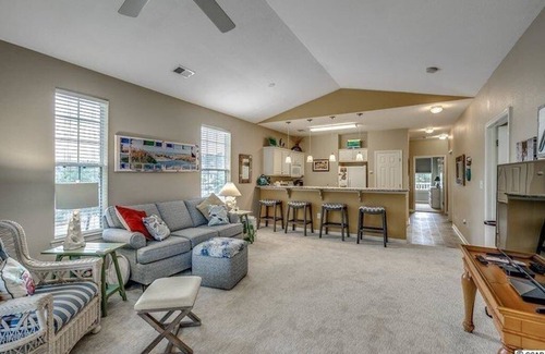Carolina Forest Condo | Golf Course Vacation Spot, Luxurious 3BR Condo