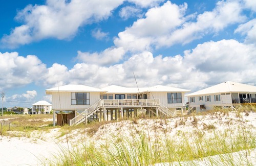 Gulf Shores House | Gorgeous Beachfront Home! Panoramic Ocean Views. Private walkway to the beach.
