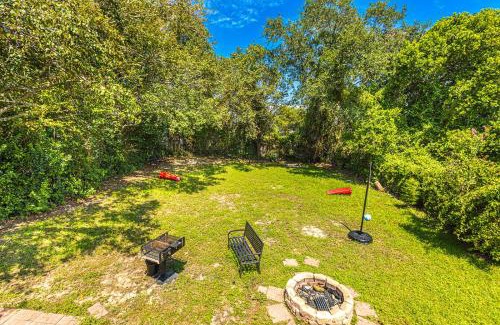 Myrtle Beach House | Gorgeous Centrally Located Ocean View 2 King, Huge Private Yard & Deck, Firepit, BBQ, & Game Tables