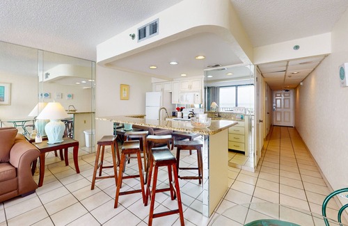 Panama City Beach Condo | Gorgeous Gulf-view condo with private balcony, beach access, pool & Hot tub