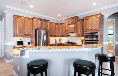 Lakewood Ranch House | Gorgeous lakefront pool home with golf coarse view - Birdie
