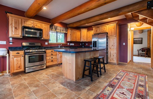 West Glacier Cabin | Gorgeous lakefront cabin with fireplace & deck - 5 miles to Glacier
