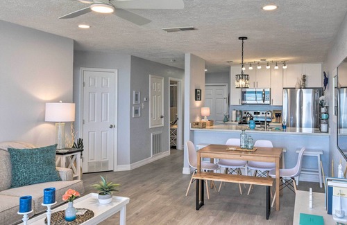 Galveston Condo | Gorgeous Oceanfront Gem on Seawall Boulevard!