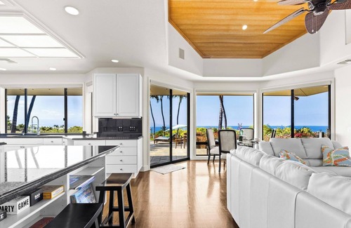 Kamuela House | Gorgeous private home with spectacular ocean views & private pool at Kohala Ranch