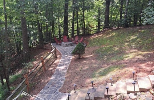 Ellijay Cabin | Gorgeous views/every room, hot tub, fenced yard, pets, pool table, WIFI