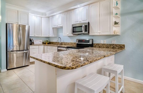 Sanibel Condo | Gorgeous views from this updated two bedroom two bathroom Gulf Front Condo