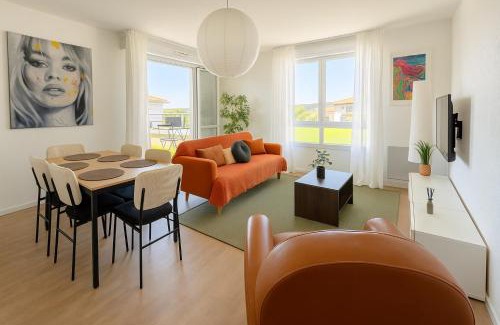 Trois Cocus - Borderouge - Croix-Daurade - Paleficat Apartment | Grand appart lumineux - 6 pers, wifi, parking, check-in facile, proche commodités & métro 5min