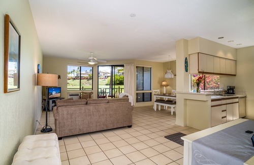 Wailea Condo | Grand Champions 1-bedroom on Wailea Blue Course with Private Lanai, Ocean Views!