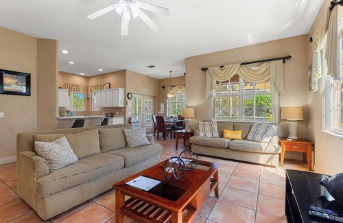 Hillcrest Estates Villa | Grand Home with Pool and Spa on Gated Community.