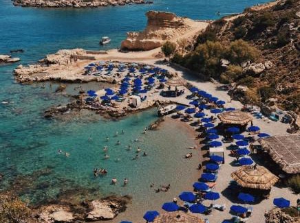 Stegna House | Grande Blue Suites with private bay
