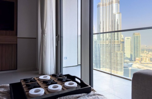 Downtown Dubai Apartment | GRaNDE Fountain Show & Burj Khalifa 2BR |360°TOUR|