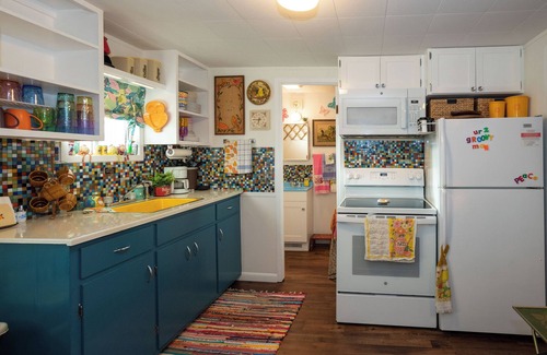 Kimberling City Cabin | Grandma's Groovy Retro Lakefront Cabin near Branson and Silver Dollar City!